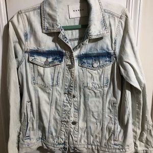 Distressed Denim Jacket